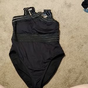 Kenneth cole one piece swim suit
